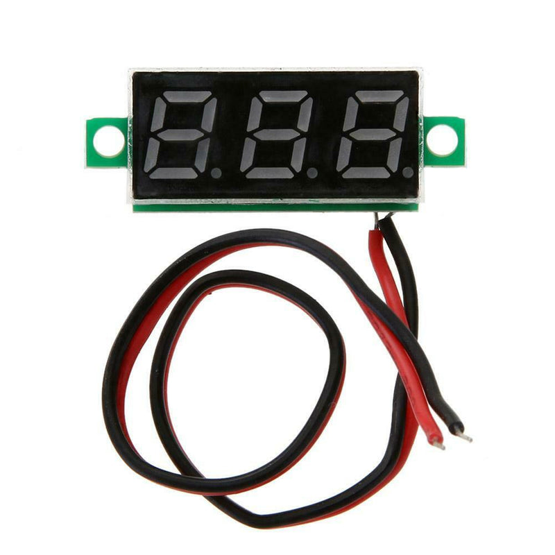 Mini 0.28inch DC 2.5V-30V LED Digital Battery Voltage Meter Voltmeter Panel A