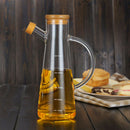 500Ml High Borosilicate Glass Olive Oil Vinegar Pot Dispenser Bottles Vineg T3B1
