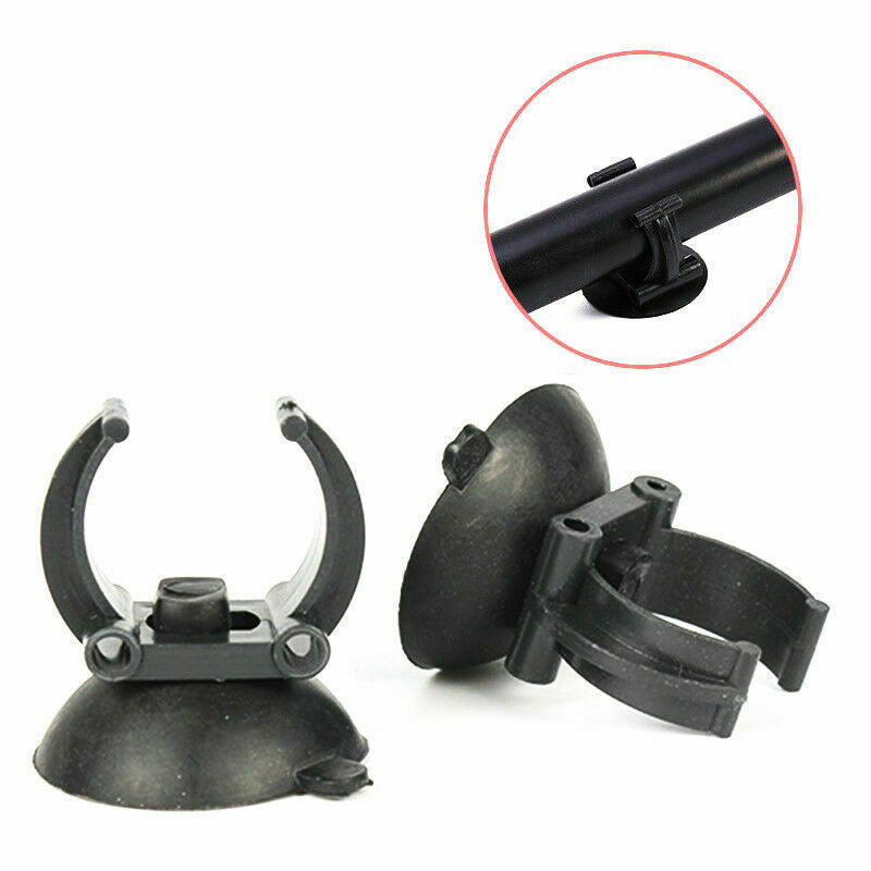 1X Aquarium Fish Tank Suction Cups Sucker Clips Holder Pump For Heater Tube L2H7
