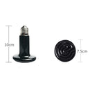 Pet Heating Bulb 220V Infrared Ceramic Heat Emitter Bulb for Reptile(200W) A