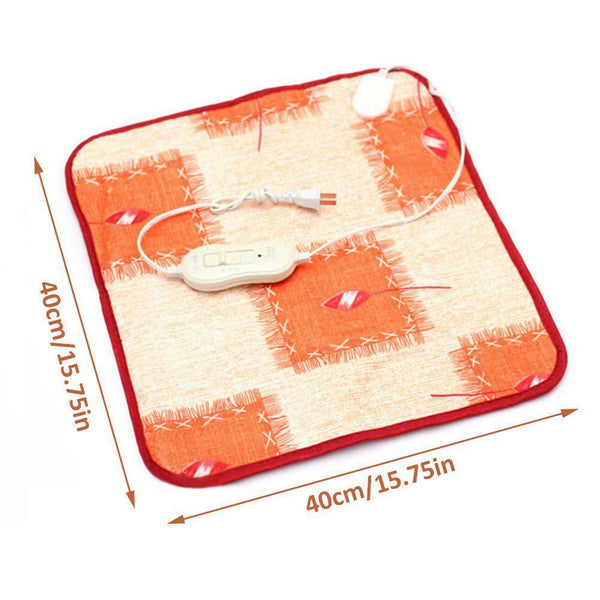 Pet Electric Heat Pad Heating Heater Mat Warmer Bed Blanket Dog Cat Color Random