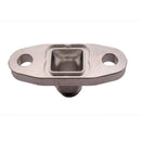Aluminum Oil Drain Flange Straight 3/4" barb for Garrett T3 T4 T04B T04E