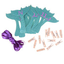 monthly photo banners mermaid garland first birthday party decoration suppliME