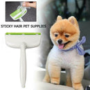 Pet Hair Remover Reusable Dog For Roller Sofa Clothes Lint Cleaning Brush Green