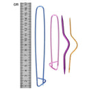 9pcs/set U Shape Twist Sewing Needles Crochet Hooks Pin DIY Knitting Tools