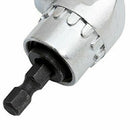 Right Angle Drill 105 Degree Driver Extension Power Screwdriver Attachment