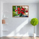 5D DIY Full Drill Diamond Painting Flowers Cross Stitch Embroidery Craft