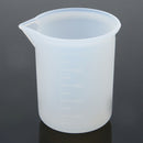 100ml Silicone Measuring Cups Graduated Surface Cooking Bakery Kitchen Lab Tool