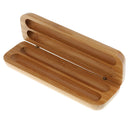 Portable Bamboo Fountain Pen Display Box Case Container Gift Craft Decoration