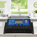 10A 12V 24V Auto work PWM Solar Charge Controller with LCD Dual USB 5V Outp
