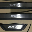 For Mazda Cx-5 Cx5 17-18 Door Sill Scuff Plate Welcome Pedal Stainless Stee G6M5
