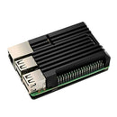for Raspberry Pi 4B Latest CNC Aluminum Alloy Case Enclosure with Cooling F