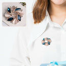 Handmade Brooches Pin Fashion Crystal Bauhinia Brooch Shape For Women Dress