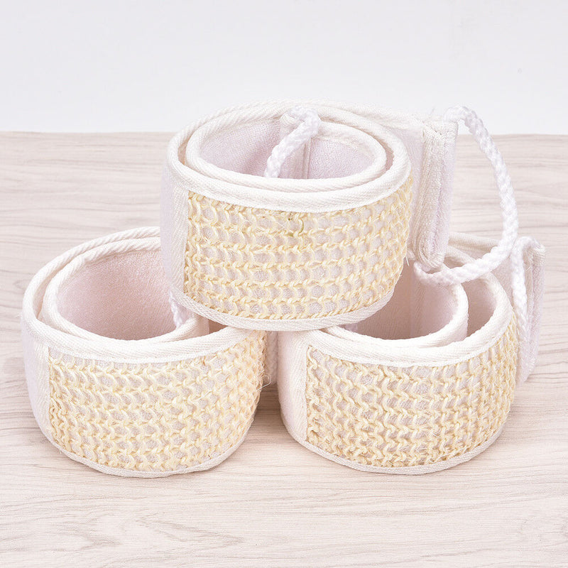 1pc NatuEBl Loofah Massage Sponge Shower Body Cleaning Long Brush Pad Towe Kw