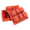 Chocolate Molds Food Grade Non-Stick Silicone Bar Molds Candy Mold Cupcake