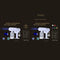Electric Blue Light Nano Steam Spray Gun 600ml Fogging Paint Sprayer Machine