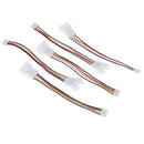 2Pcs Universal small 4 Pin to 3pin 4pin fan PWM connector extension cable OZ