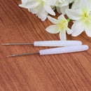 Plastic Handle Handmade DIY Leathercraft Needle Crochet Sewing Awl Tools