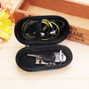 Portable Protective EVA Hard Case Earphone Headset Cable Storage Box Elliptical
