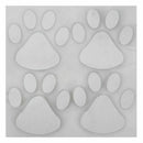 4PCS Personality Funny Dog Paws Paw Pattern Creative Walk Footprints Sticke I8K1