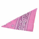 Bandanas scarf Hip Hop Rock headband hair scarf for dance Sport bike - pink O8H3