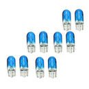 10x Blue T10 501 W5W Bulb Lamp for Instrument Gauge Cluster Dash Light Accessory