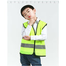 Hi Vis Waistcoat, Unisex Children Hi Vis Vest for Safety and Emergencies - Fit
