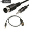 1Pc 5 Pin Din MIDI male to 3.5mm male plug stereo jack audio adapter ca 3C