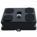 Metal PU-50 Quick Release Plate for Camera Benro B0 B1 B2 J1 N1 Tripod Ball