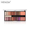Menow New 20 Colors Makeup Shimmer Metallic Eyeshadow Palette Highlighter G