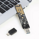 NVMe to USB Adapter RTL9210 Chip M2 M Key SSD to to USB 3.1 Type A Card (C)