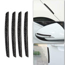 4pcs Car Door Edge Rearview Mirror Anti-collision Strips Stickers Universal
