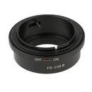 1 Piece  Focus Lens Adapter Ring for Canon FD to EOS M EF-M Mirrorless