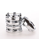 60mm Chrome Car Auto Wheel Center Hub Cap Cover Tyre Trims Universal  LJ