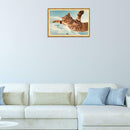 5D DIY Full Drill Diamond Painting Cross Stitch Embroidery Kits (Fly Cat)