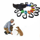 Dog Training Whistle Pet Training Clicker Adjustable Product Supplies Blue