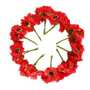 High Quality Silk Poppies Camellia 5cm 60pcs/lot Artificial Flowers Corn Po Z1F1