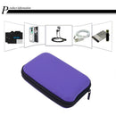 Mini Square EVA Case Headset Bluetooth Earphone Cable Storage Box A