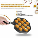 12 Cavities Aluminum Takoyaki Pan Takoyaki Maker Octopus Small Balls Baking Z2U9