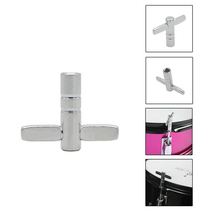 6-Pack Drum Key with Continuous Motion Speed Key Universal Drum Tuning Key