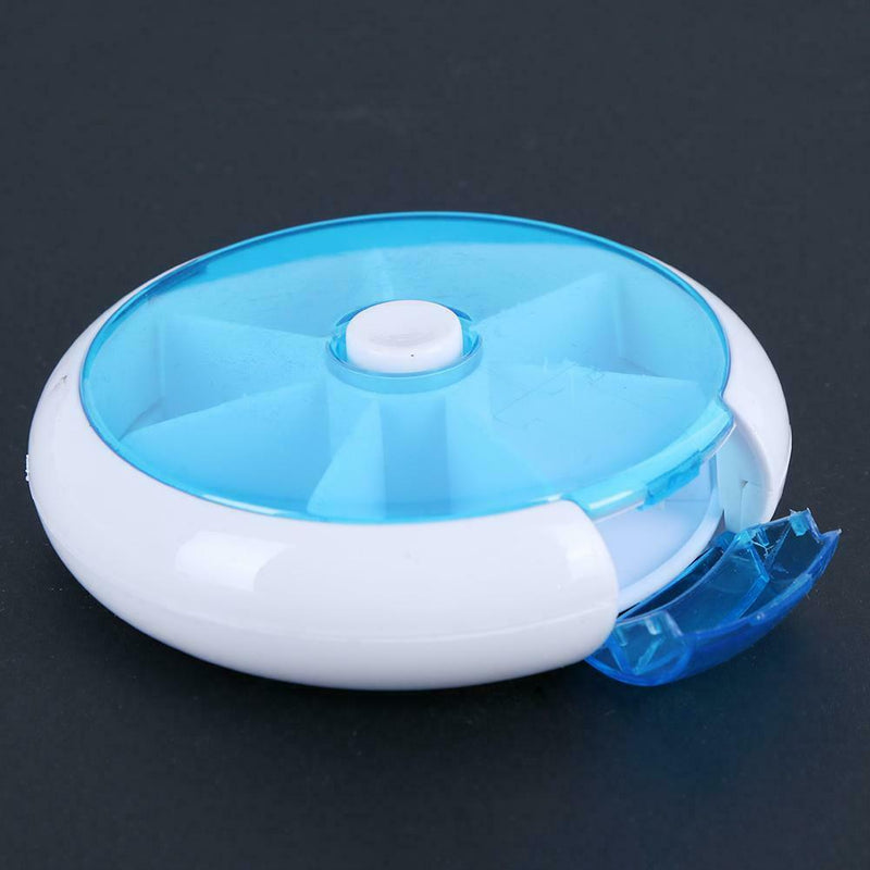 7Day One Week Round Portable Pill Case Medicine Box Storage Organizer(2)
