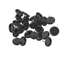 48pcs Brass Metal Round Stud Earring