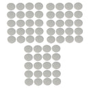 60 Pcs Round Blank Drop Stamping Charms Pendants Jewelry Findings 6/15/20mm