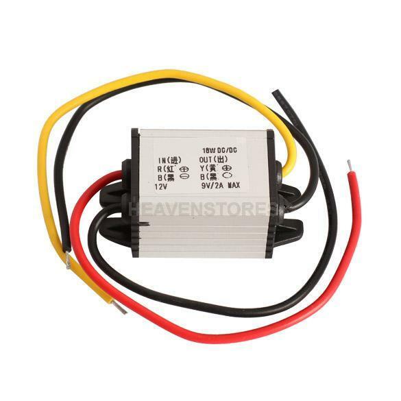 Car Charger Converter 12V To 9V 2A 18W DC To DC Buck  Step Down Module hv2n
