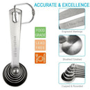 Measuring Spoons, Stainless Steel Measuring Spoons Cups Set, Small Tablespo D1T2