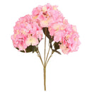 Artificial Flowers Floral Home Wedding Party Garden Hydrangea Light Pink