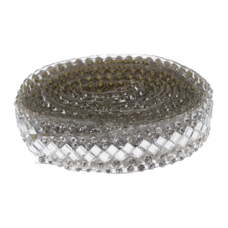 1 Yard Rhinestones Crystal Banding Bridal Crystal Applique For Wedding Dress