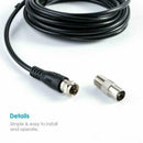 Digital TV Antenna With Amplifier Signal Booster Indoor Antenna Portable HD Y0F0