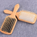 2Pcs Comb Hair Care Brush Massage Wooden Spa Massage Comb Anti Static Hair
