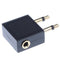 10PieceAirline Airplane Flight 3.5mm Headphones Audio Adapter Golden Plated
